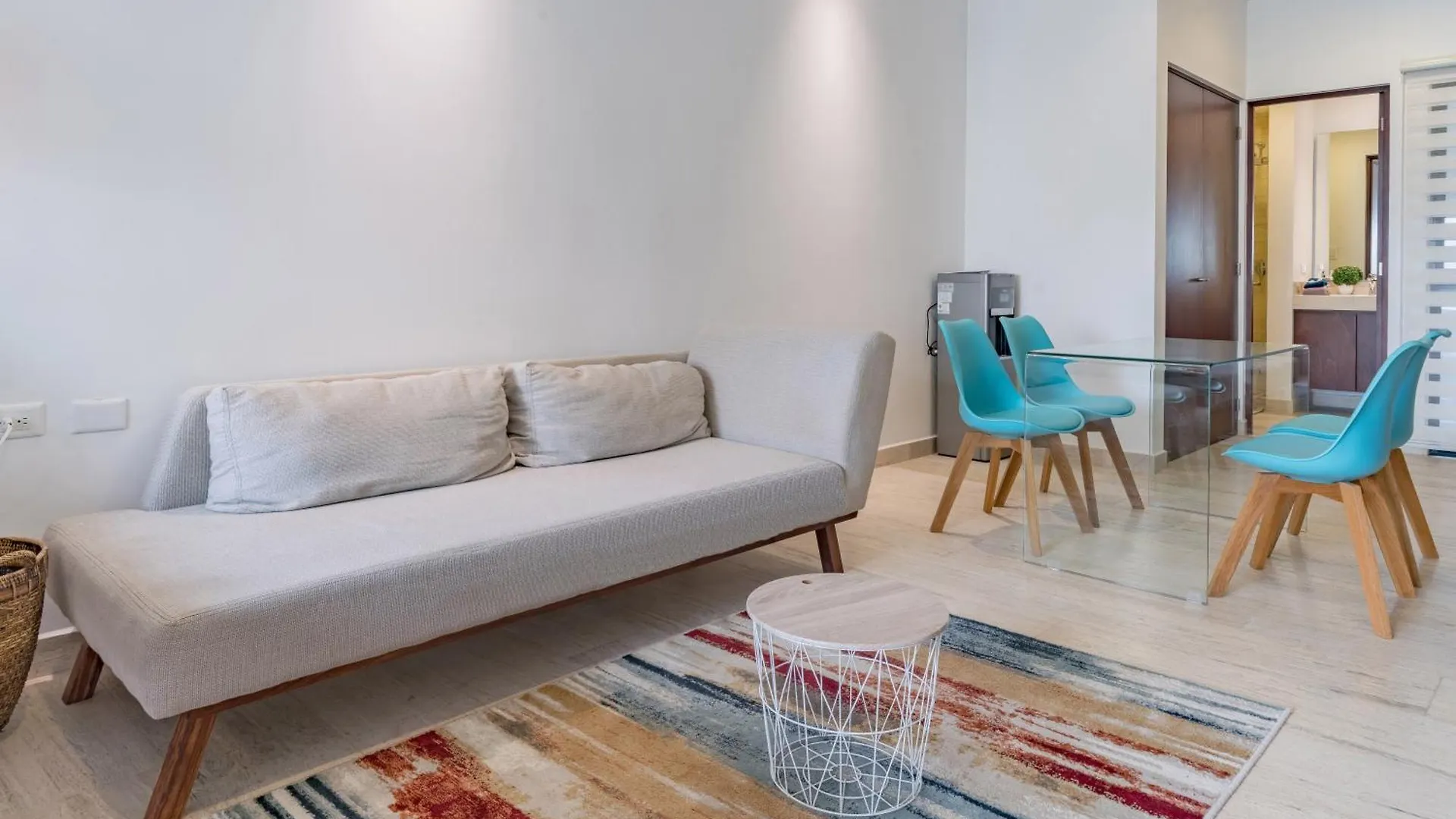 Studio With Rooftop Pool, Gym - At L Condos - Lidia Playa del Carmen Mexico