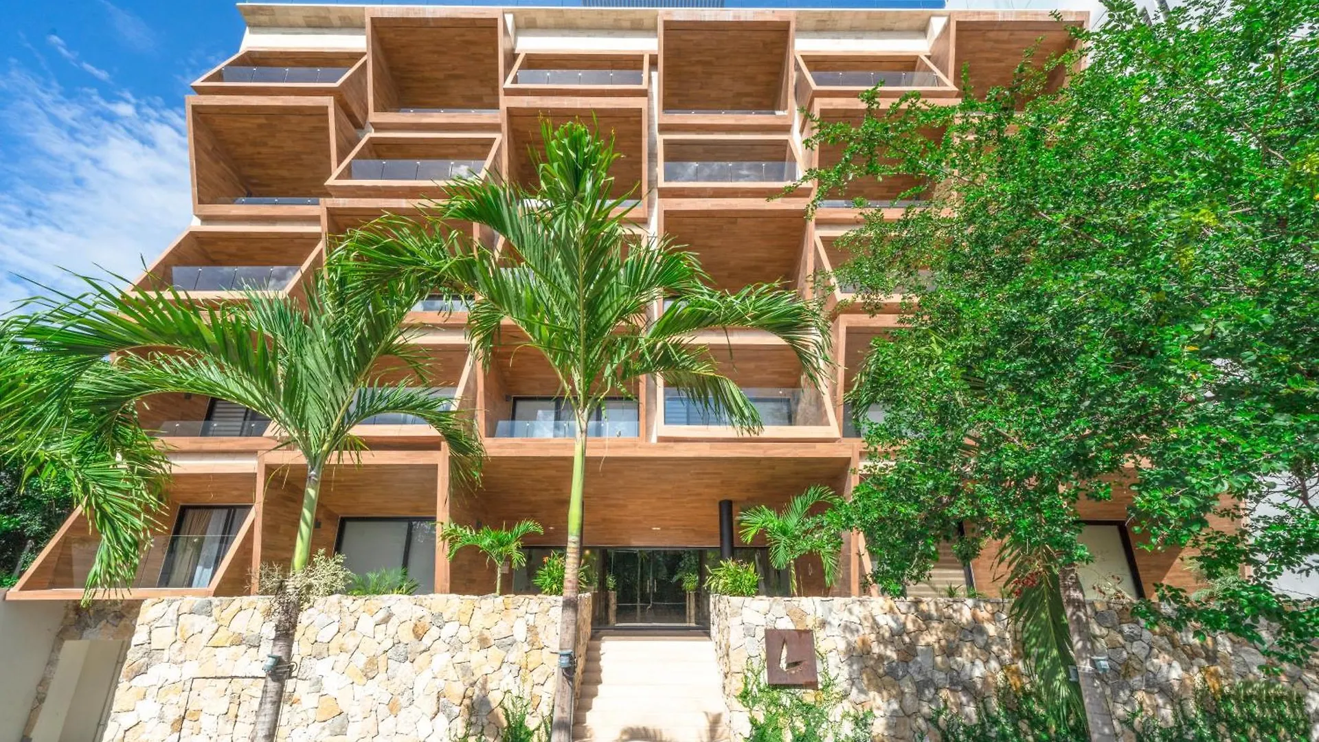 Studio With Rooftop Pool, Gym - At L Condos - Lidia Playa del Carmen Apartment